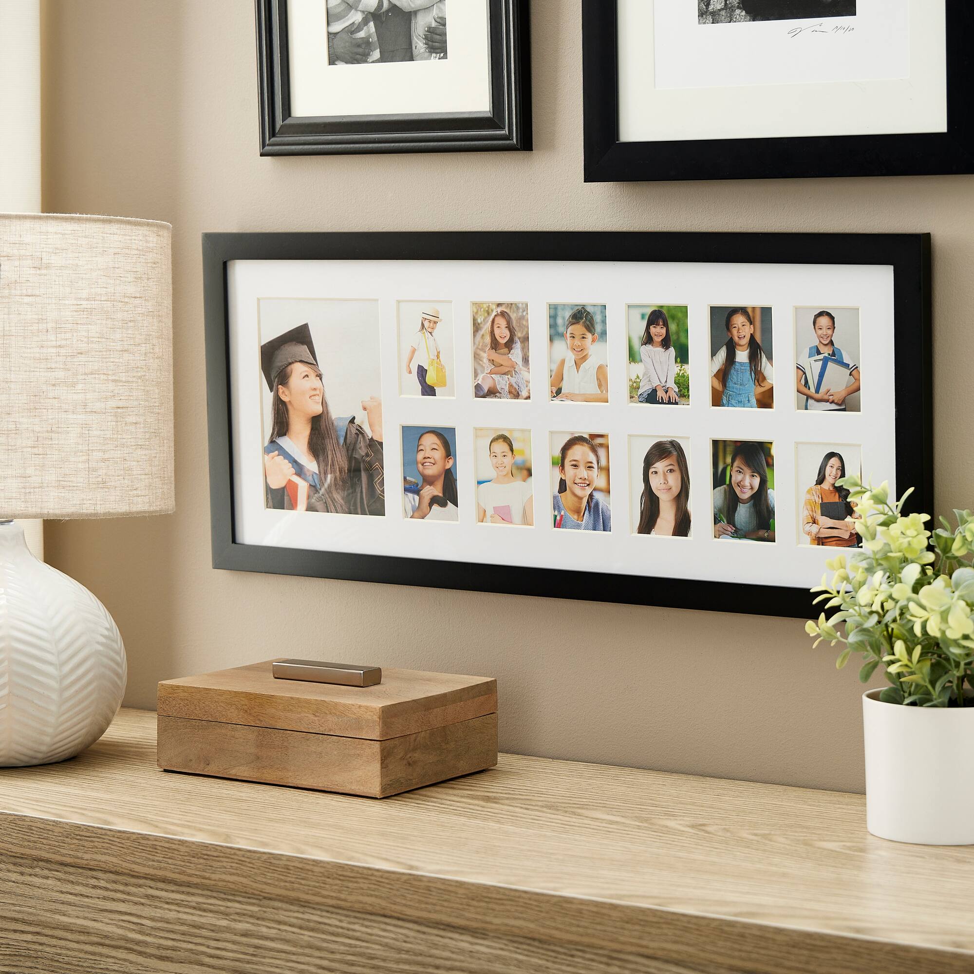 13 Opening Black Collage Frame by Studio Décor®